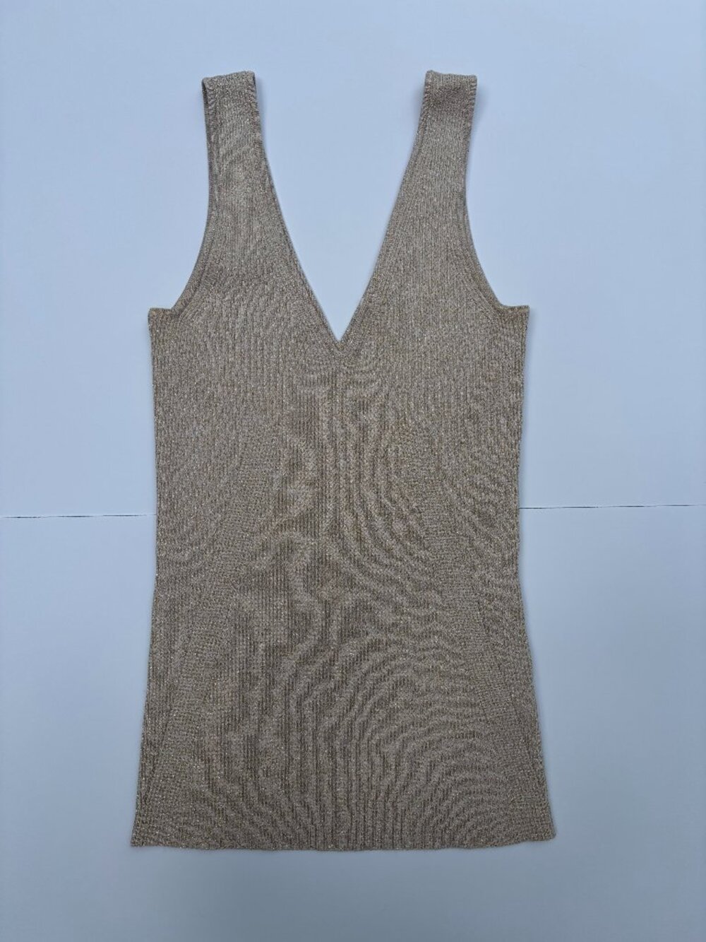 V-Neck Knit Top